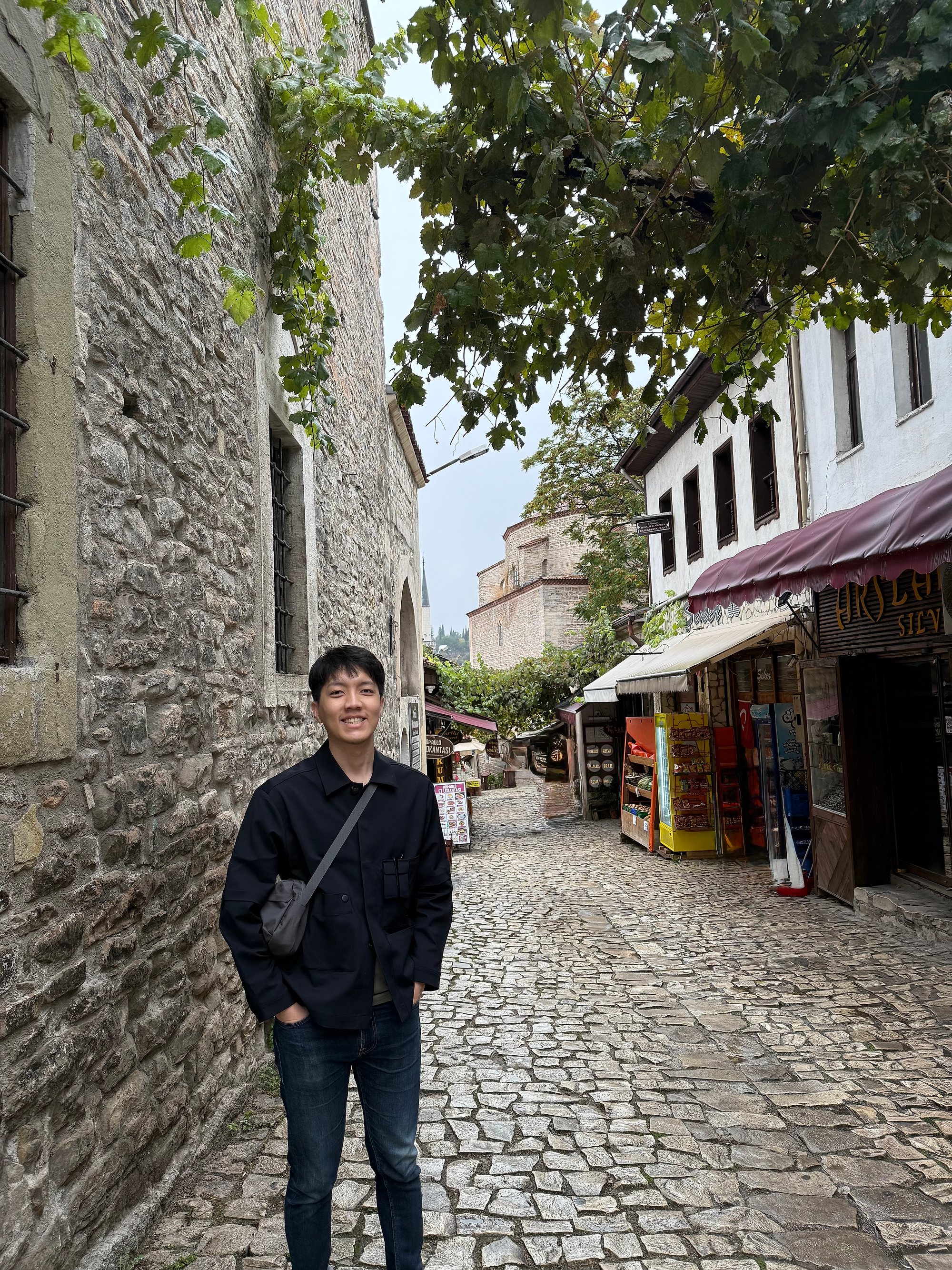 Lucas Chong on a casual trip